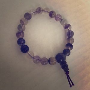 Amethyst bracelet